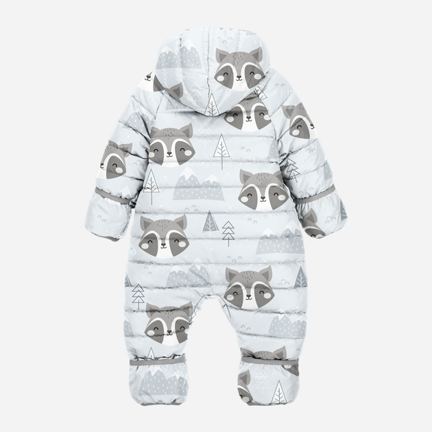Детский демисезонный сплошной комбинезон для мальчика Joiks Autumn KGA-08 86 см Серый (2000000095530) - изображение 2