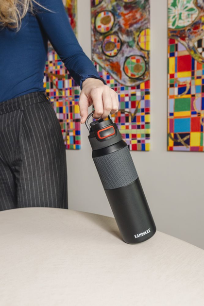 Термопляшка Kambukka Elton Insulated 1 л 11-03037 Чорний (5407005144008) - зображення 9