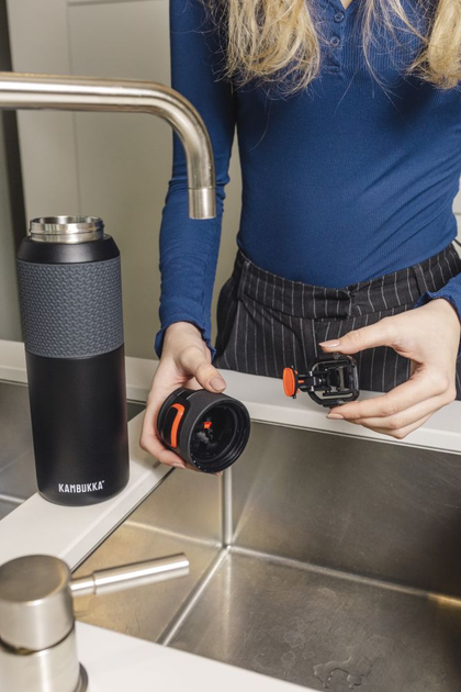 Термопляшка Kambukka Elton Insulated 1 л 11-03037 Чорний (5407005144008) - зображення 10