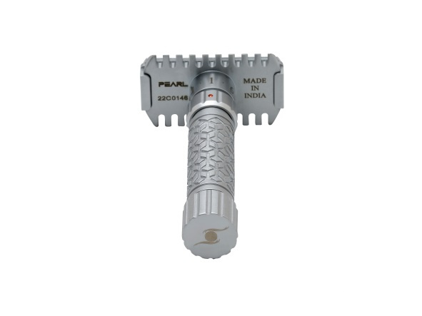 Бритва для гоління Т-подібна Pearl Flexi Adjustable Safety Razor Open Comb FXO-2023 - Фото 4 Бритва для гоління Т-подібна Pearl Flexi Adjustable Safety Razor Open Comb FXO-2023 - зображення 4