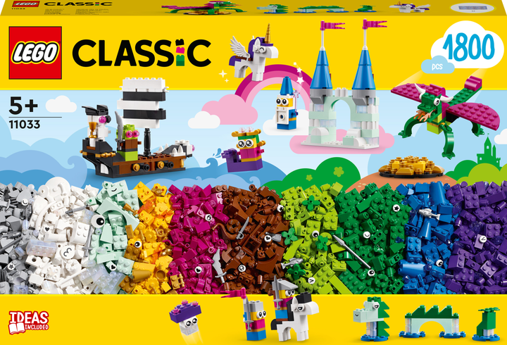 Конструктор LEGO Classic Всесвіт творчих фантазій 1800 деталей (11033) - зображення 1