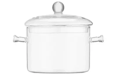 Скляна каструля Edenberg 1,7 л зі скляною кришкою (EB-19006) - зображення 2