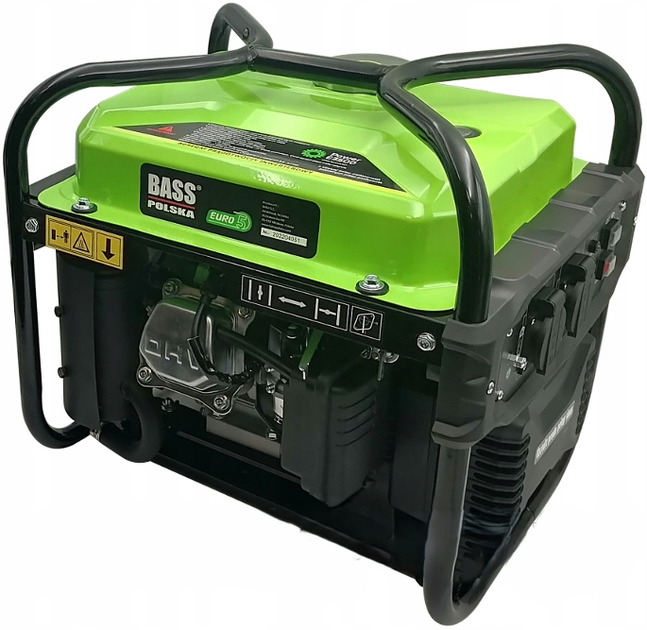 Inwertowy generator benzynowy Bass Polska 5046 2200 W (5902067625842) - obraz 2