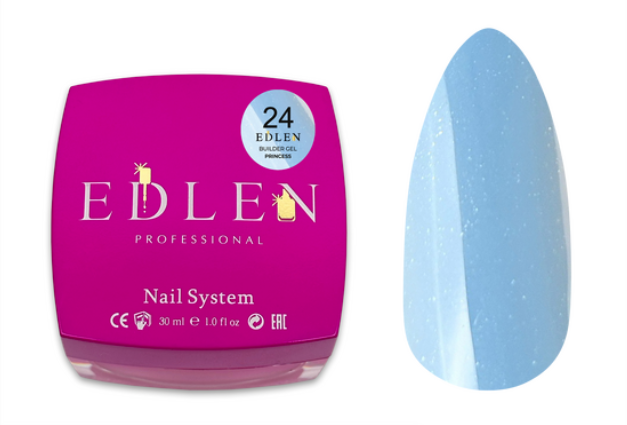 Гель моделюючий Edlen Builder Gel №24 Princess 30 мл - Фото 1 Гель моделюючий Edlen Builder Gel №24 Princess 30 мл - зображення 1