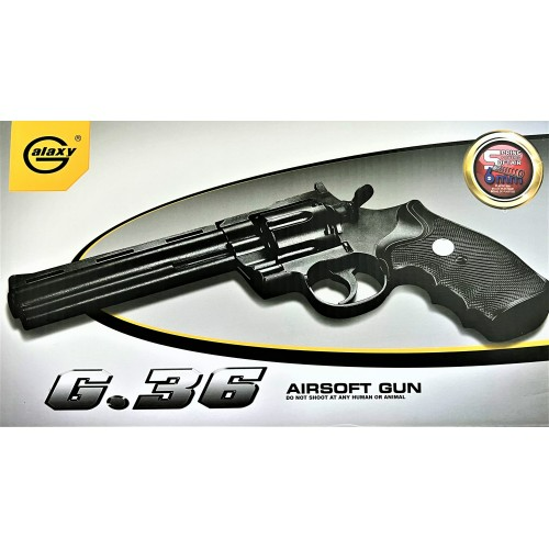 user_45cd8961 専用　P3 Galaxy 、REVO11.8セット Игрушечный револьвер на пульках Galaxy G36 Смит-Вессон Черный