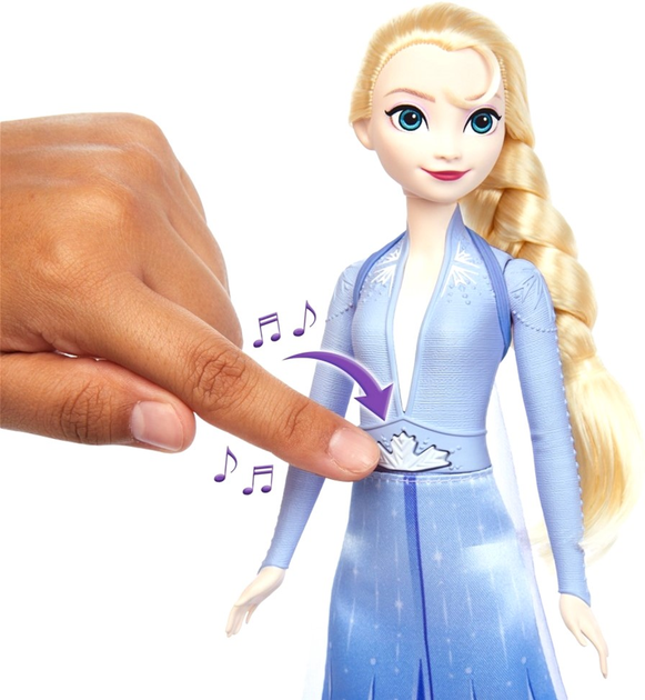 Lalka Mattel Disney Kraina Lodu Elsa śpiewająca HXD35 26 cm (0194735227013) - obraz 3