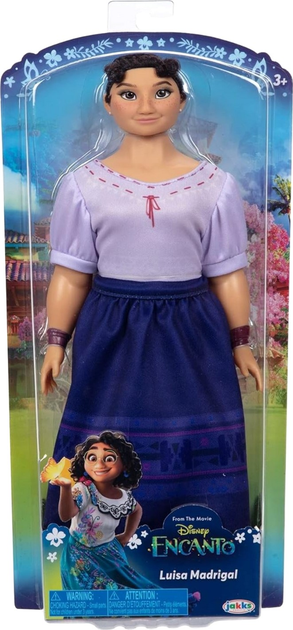 Lalka Jakks Pacific Disney Encanto Luisa Madrigal 25 cm (0192995228061) - obraz 1