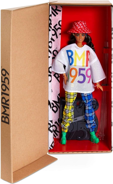 Лялька Mattel Barbie BMR1959 Вуличний стиль Брюнетка 30 см (0887961867275) - зображення 2