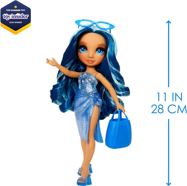 Lalka MGA Rainbow High Swim and Style Fashion Doll Skyler 28 cm (0035051507307) - obraz 3