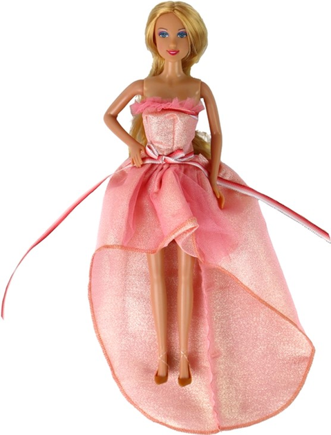 Лялька з аксесуарами LEAN Toys Pink Гардероб Взуття Сукні 30 см (5905515352567) - зображення 3