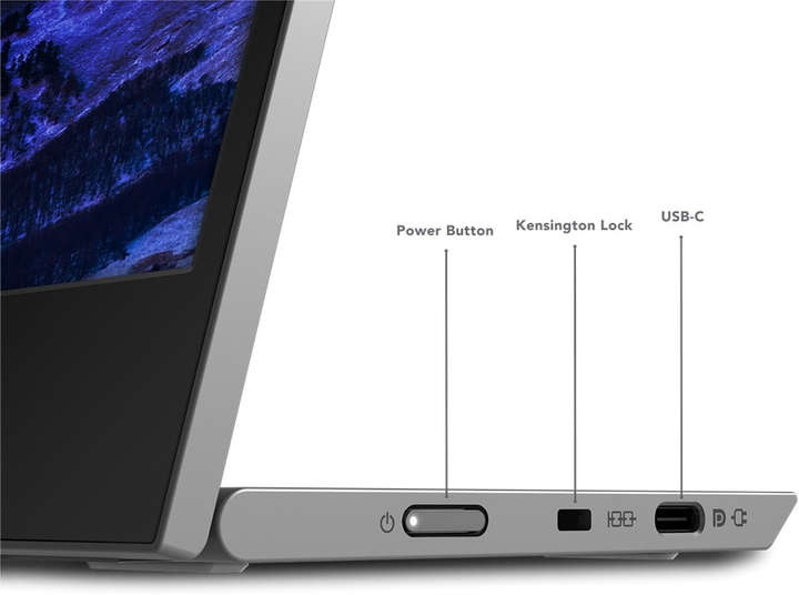 Портативний монітор Lenovo L15 Raven Black (66E4UAC1WL) - зображення 10