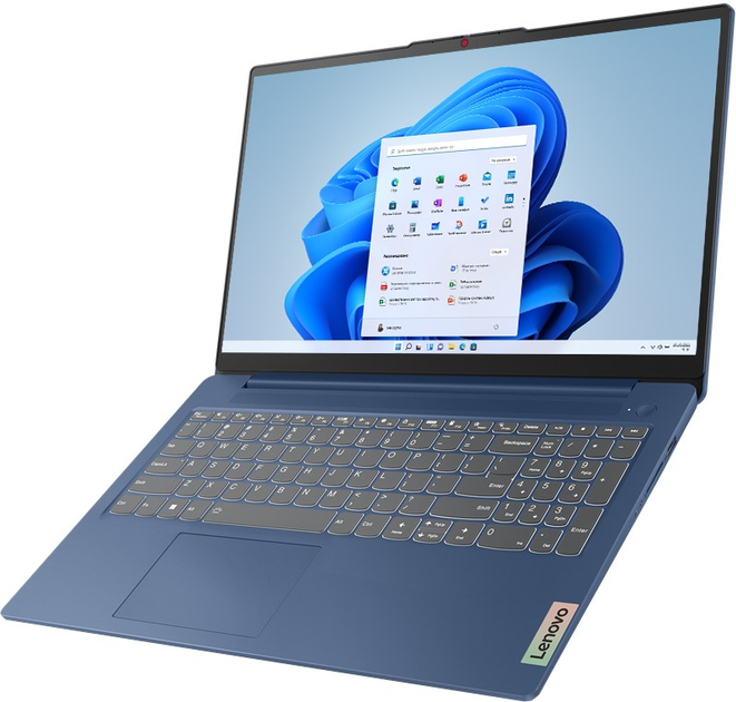 Laptop Lenovo IdeaPad Slim 3 15AMN8 (82XQ0070PB) Abyss Blue - obraz 2