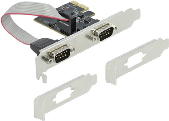 Плата розширення Delock PCI Express - 2 x Serial RS-232 (4043619899180) - зображення 3