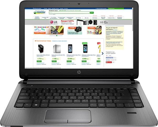 Ноутбук HP ProBook 430 G2 (G6W29EA) – фото, отзывы, характеристики