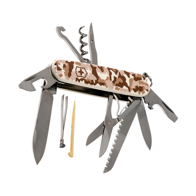 Ніж Victorinox Huntsman Camo Beige Blister (1.3713.941B1) - зображення 2