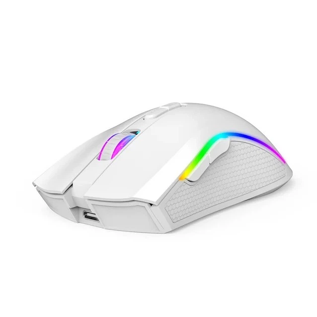 Мышь беспроводная с аккумулятором и подсветкой HXSJ T69 2,4GHz White - Фото 2 Мышь беспроводная с аккумулятором и подсветкой HXSJ T69 2,4GHz White - изображение 2