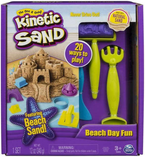 Набір для ліплення Spin Master Kinetic Sand 340 г (0778988515563) - зображення 1