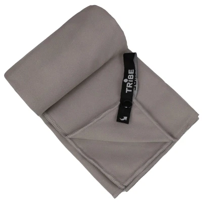 Туристическое полотенце Tribe з мікрофібри в чохлі Pocket Towel 60х120 L Grey (T-LC-0001-L-grey) - Фото 8 Туристическое полотенце Tribe з мікрофібри в чохлі Pocket Towel 60х120 L Grey (T-LC-0001-L-grey) - изображение 8