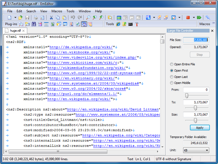 EmEditor Professional Lifetime Single license V23.0.5 - изображение 2