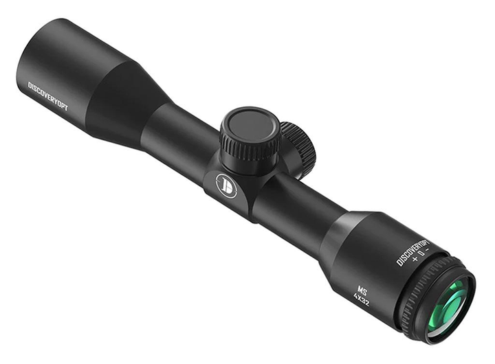 Оптичний приціл Discovery Optics MS 4x32 (25.4 мм, без підсвічування) - зображення 1