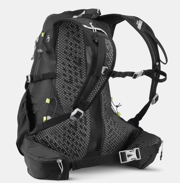 Туристический Рюкзак QUECHUA FH500 17л 48 х 34 х 21 см Черный Совместимые с Питьевой Системой Дождевик - Фото 2 Туристический Рюкзак QUECHUA FH500 17л 48 х 34 х 21 см Черный Совместимые с Питьевой Системой Дождевик - изображение 2