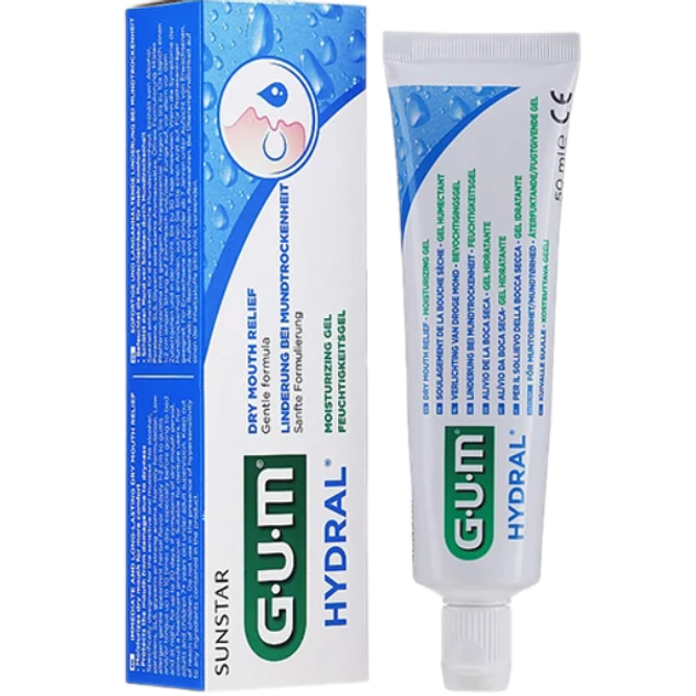 Гель для зубов GUM Hydral от сухости во рту (0 ppm) (50 мл) от продавца ...