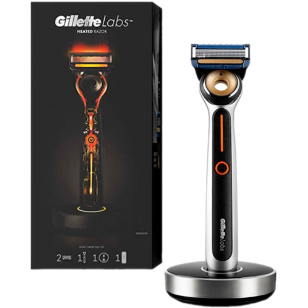 Станок для гоління (бритва) Gillette Labs Heated Razor (змінних касет 2 шт.) з функцією підігріву - Фото 1 Станок для гоління (бритва) Gillette Labs Heated Razor (змінних касет 2 шт.) з функцією підігріву - зображення 1
