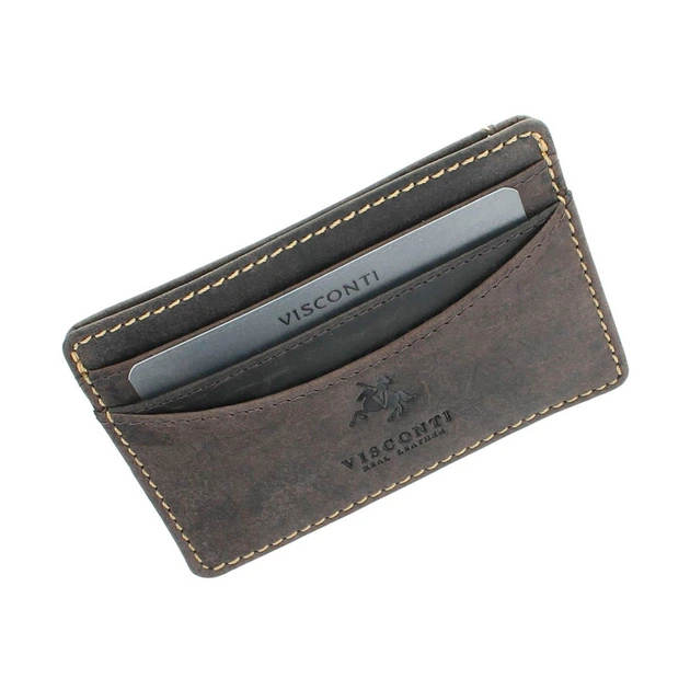Кожаный картхолдер-кредитница Visconti VSL25 Razor (Oil Brown) - Фото 8 Кожаный картхолдер-кредитница Visconti VSL25 Razor (Oil Brown) - изображение 8