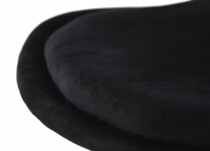 Барний стілець OTE Prato Velvet 55 x 48 x 106 см Чорний (5908221409945) - зображення 5