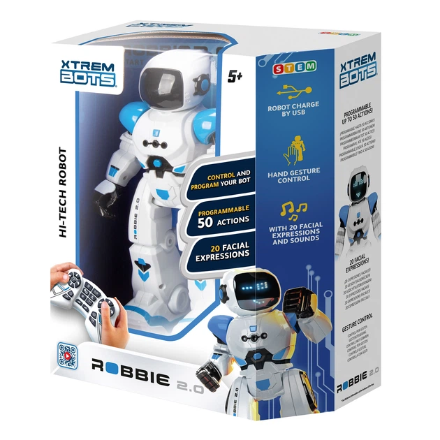 その他 Robby Робот Blue Rocket Робби 2.0 STEM (8436598032727) – игрушки с
