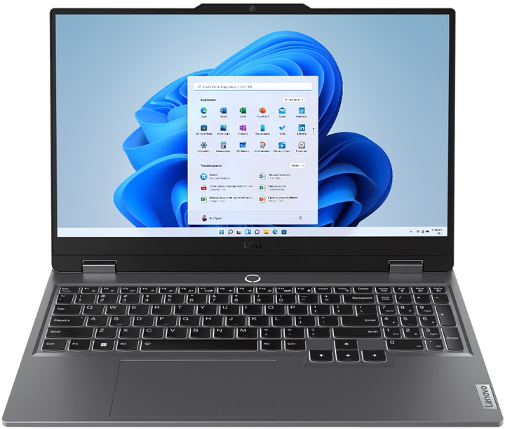 Laptop Lenovo LOQ 15IAX9 (83GS008YPB) Luna Grey - obraz 1