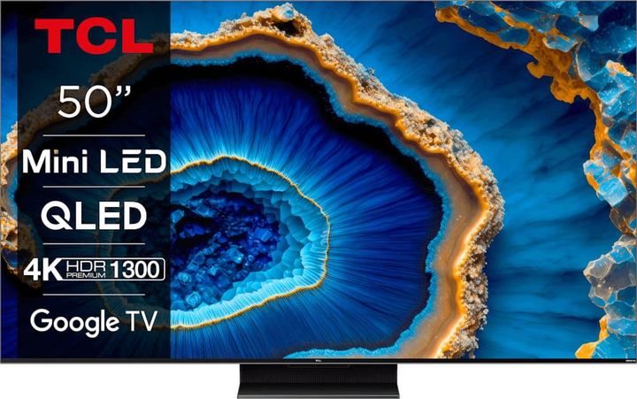 Telewizor TCL MiniLED 50C805 (5901292521486) - obraz 1