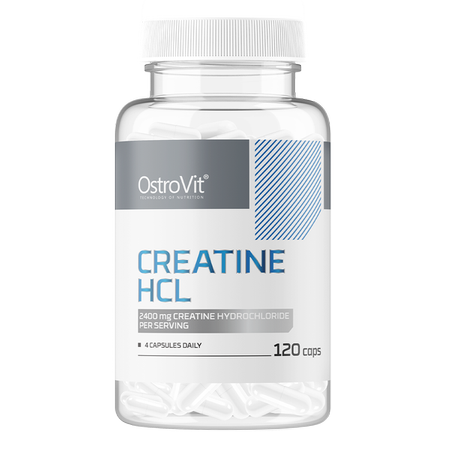 Креатин гідрохлорид OstroVit Creatine HCL 2400 мг 120 капсул - Фото 1 Креатин гідрохлорид OstroVit Creatine HCL 2400 мг 120 капсул - зображення 1