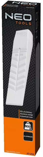 Клин алюмінієвий NEO Tools 800 г 27-212 (5907558468199) - зображення 5