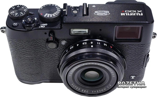 Фотоапарат Fujifilm X100T Black купити на ROZETKA | Чудова ціна на