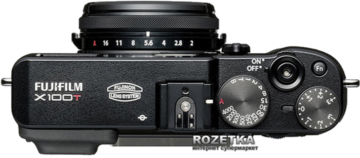 Fujifilm X100T 富士フイルム Фотоапарат Fujifilm X100T Black купити на ROZETKA | Чудова