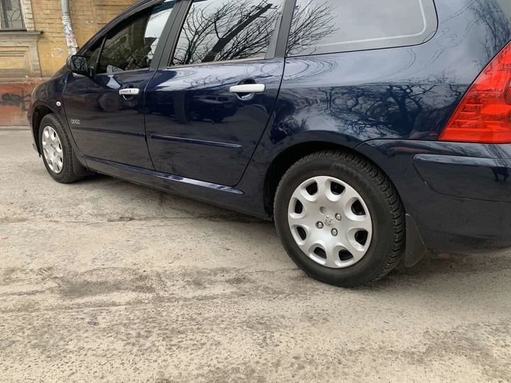 Брызговики Premium (4 шт) для Peugeot 307 2001-2008 гг - изображение 2