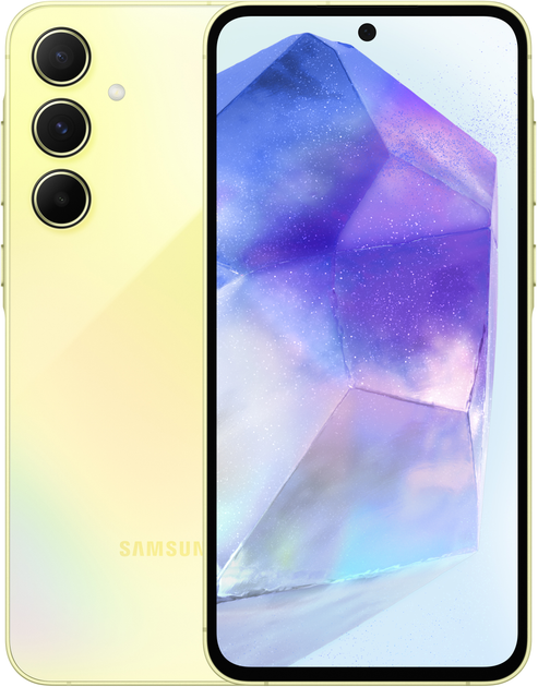 Мобільний телефон Samsung Galaxy A55 5G 8/256GB Lemon (SM-A556BZYCEUE) - зображення 1