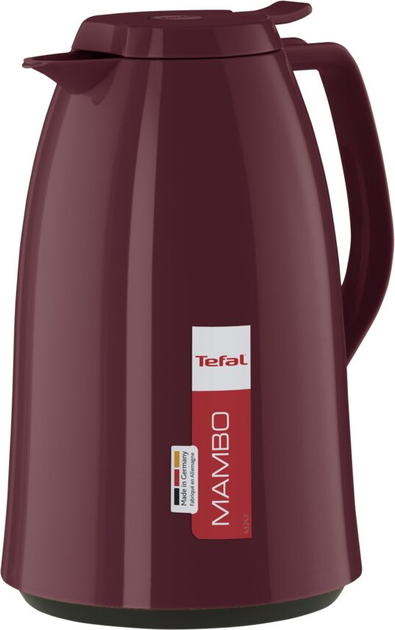 Термокувшин Tefal Mambo 1.5 л Бордо (K3039212_Burgundy) - Фото 6 Термокувшин Tefal Mambo 1.5 л Бордо (K3039212_Burgundy) - изображение 6