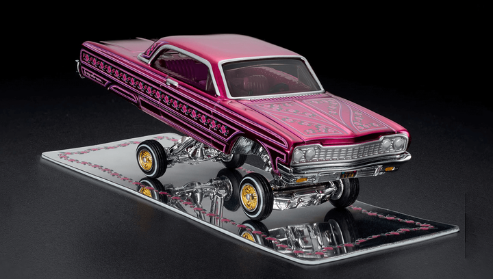 Машинка Premium Hot Wheels '64 Impala Red Line Club RLC 1:64 GLH86
