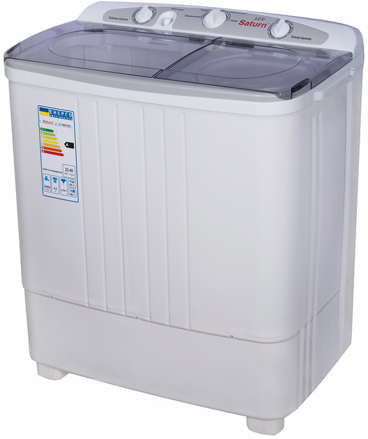 Стиральная машина с вертикальной загрузкой SATURN ST-WK 7602 Grey ...