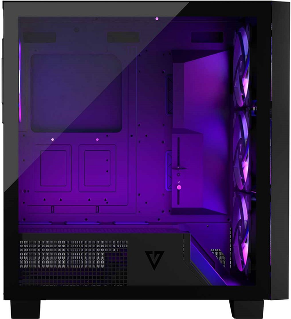 Корпус Modecom Volcano Perun Apex ARGB Midi Black (AT-PERUN-4F-ARGB-10-000000-0002) - зображення 3