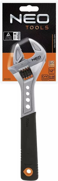 Klucz nastawny NEO Tools 150 mm 0 - 24 mm 03-010 (5907558404111) - obraz 10