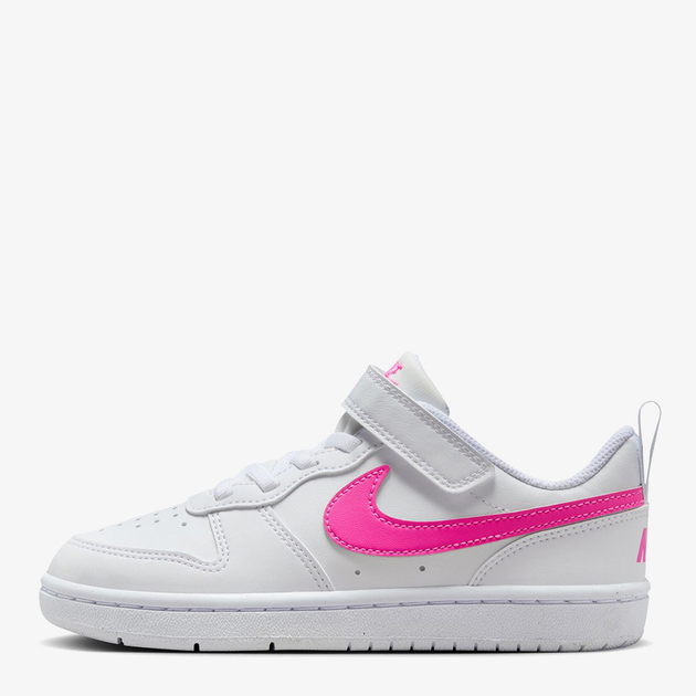 Акція на Дитячі кеди для дівчинки Nike Court Borough Low Recraft (Ps) DV5457-113 30 (12.5C) Білі від Rozetka