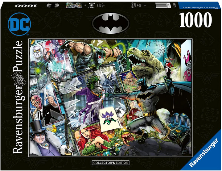 Puzzle Ravensburger Edycja kolekcjonerska Batman 70 x 50 cm 1000 elementów (4005556172979) - obraz 1