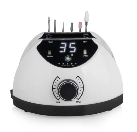Фрезер для манікюру Bucos Nail Drill X4 PRO WHITE PEARL - 35 000 об/хв 65W - зображення 2