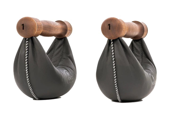 Гантелі NOHRD SwingBell Чорний Горіх 2 х 1 кг - Фото 1 Гантелі NOHRD SwingBell Чорний Горіх 2 х 1 кг - зображення 1