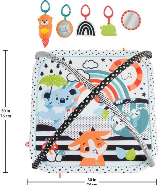 Centr zabaw Fisher Price 3 w 1 (0194735000319) - obraz 3