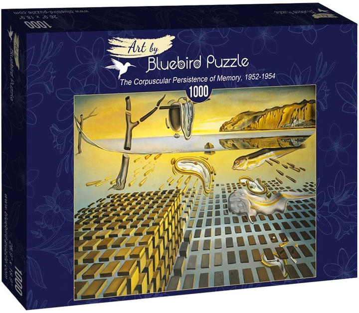 Puzzle Bluebird Salvador Dali Korpuskularna trwałość 1952-1954 68 x 48 cm 1000 elementów (3663384601118) - obraz 1