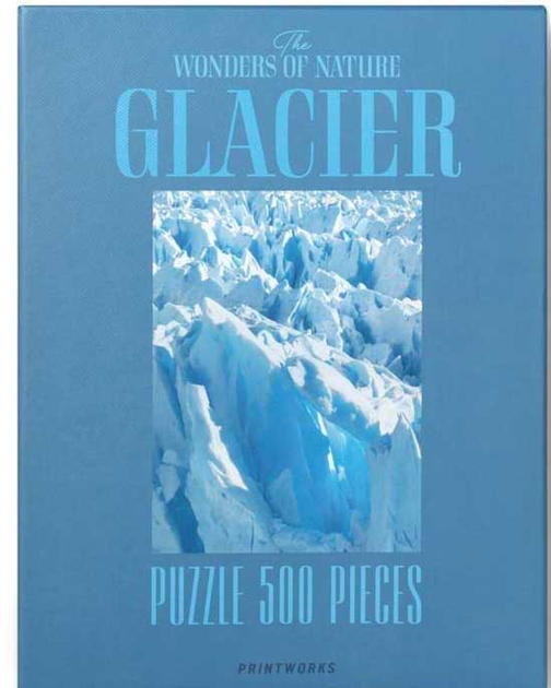 Puzzle Printworks Nature Glacier 52 x 38 cm 500 elementów (7350108171793) - obraz 1